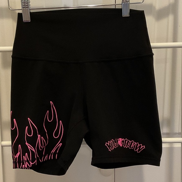 Kill Crew Scrunch Flame Biker Shorts Size M - Picture 1 of 8